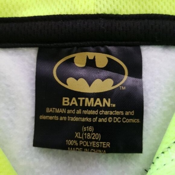 DC Comics Batman hoodie boys size XL or 18/20 hoodie - Picture 2 of 5